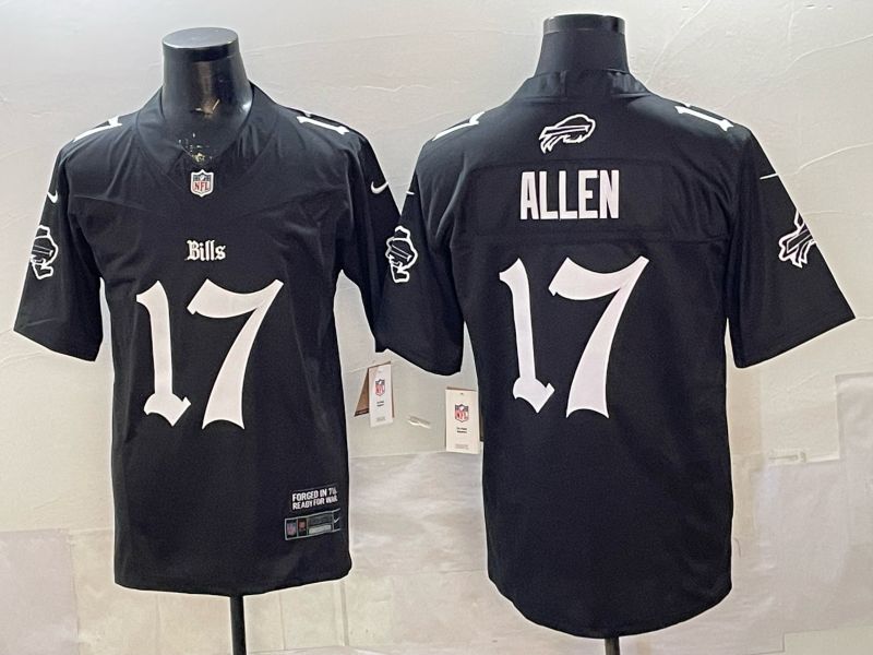 Men 2026 Buffalo Bills #17 Allen Black 7th generations Nike Limited NFL Jersey style 07